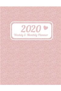 2020 Weekly & Monthly Planner