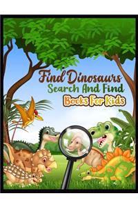 find dinosaurs search and find books for kids