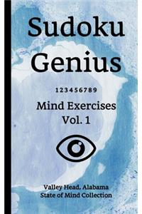 Sudoku Genius Mind Exercises Volume 1