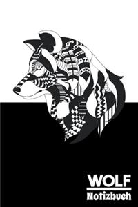Wolf Notizbuch