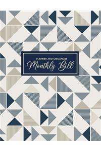 Monthly Bill Planner and Organizer