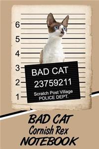 Bad Cat Cornish Rex Notebook