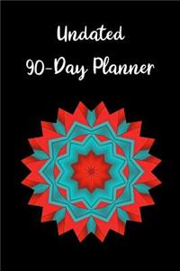 Undated 90-Day Planner