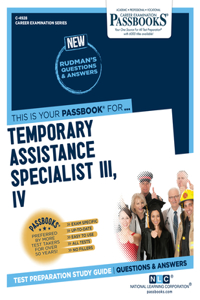 Temporary Assistance Specialist III, IV (C-4928)