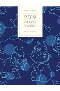 2019 Weekly Planner Twenty Nineteen