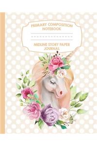 Primary Composition Notebook Midline Story Paper Journal