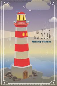 July 2019 - June 2020 Monthly Planner