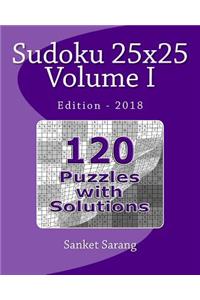 Sudoku 25x25 Vol I: Volume I