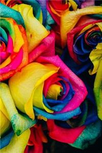 Rainbow Roses Notebook