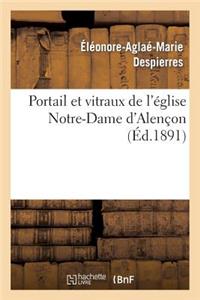 Portail Et Vitraux de l'Église Notre-Dame d'Alençon: Nomenclature Des Peintres
