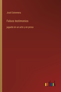 Falsos testimonios