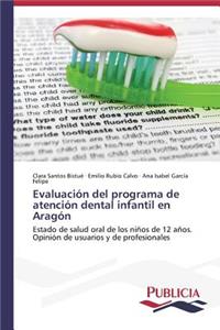 Evaluación del programa de atención dental infantil en Aragón