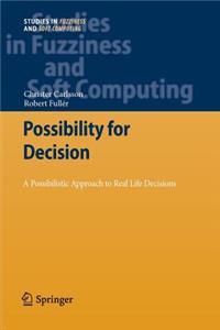 Possibility for Decision