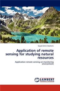 Application of Remote Sensing for Studying Natural Resources