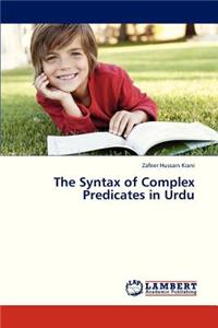 Syntax of Complex Predicates in Urdu