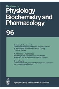 Reviews of Physiology, Biochemistry and Pharmacology