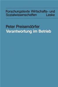 Verantwortung im Betrieb