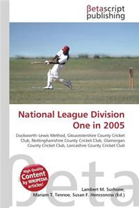 National League Division One in 2005