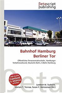 Bahnhof Hamburg Berliner Tor