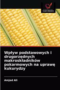 Wplyw podstawowych i drugorzędnych makroskladników pokarmowych na uprawę kukurydzy
