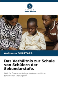 Verhältnis zur Schule von Schülern der Sekundarstufe.