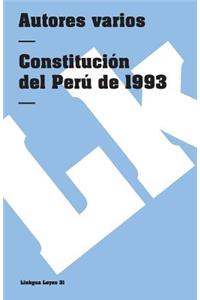 Constitución del Perú de 1993