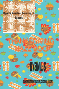 Thanksgiving Maze Book