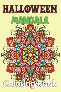 Halloween Mandala Coloring Book