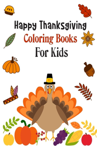 Thanksgiving Coloring Book for Kids