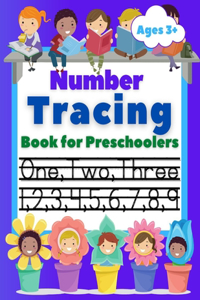 Number Tracing Book for Preschoolers