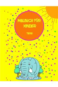 malbuch für kinder tiere