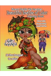 Sherri Baldy My Besties Beautiful Besties of Color Coloring Book