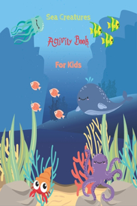 sea creatures activity book for kids