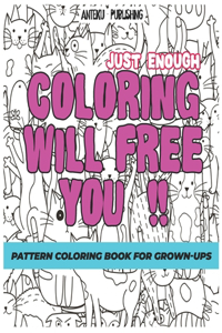 Pattern Coloring Book for Grown-Ups