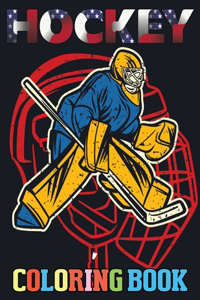 Hockey Coloring Book