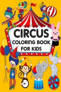 Circus Coloring Book For Kids