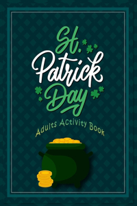 St Patrick day adults activity book