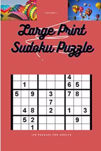 Large Print Sudokus