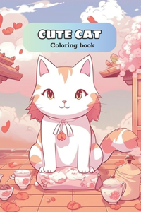 CUTE CAT Coloring book