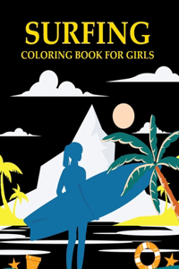surfing coloring book For Girls