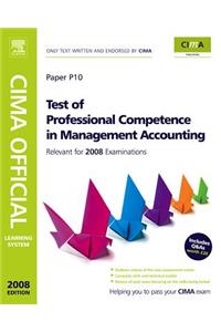 Cima Official Learning System Test of Professional Competence in Management Accounting