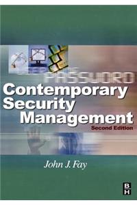 Contemporary Security Management