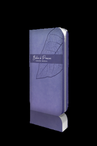 Biblia de Promesa Tamaño Manual / Piel Especial / Lavanda / Con Cierre