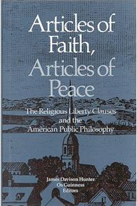 Articles of Faith, Articles of Peace