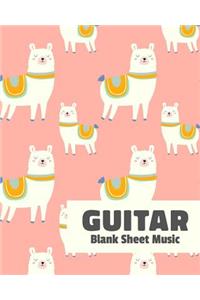 Guitar Blank Sheet Music