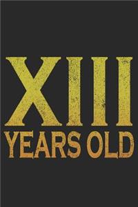13 Years Old