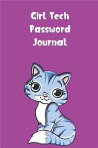 Girl Tech Password Journal