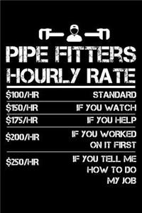 Pipe Fitters Hourly Rate