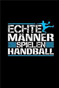 Echte Männer Spielen Handball