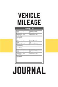 Vehicle Mileage Journal